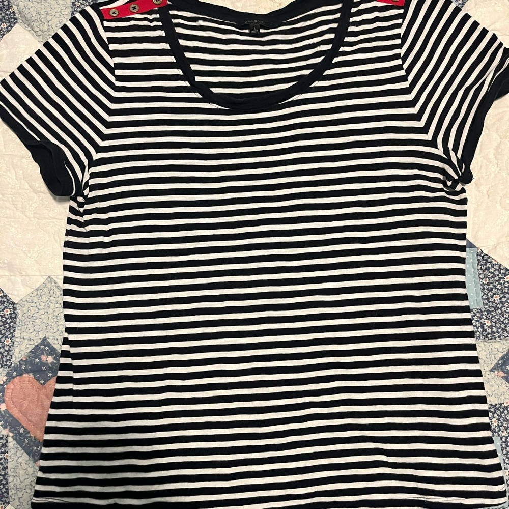 Striped Talbots shirt